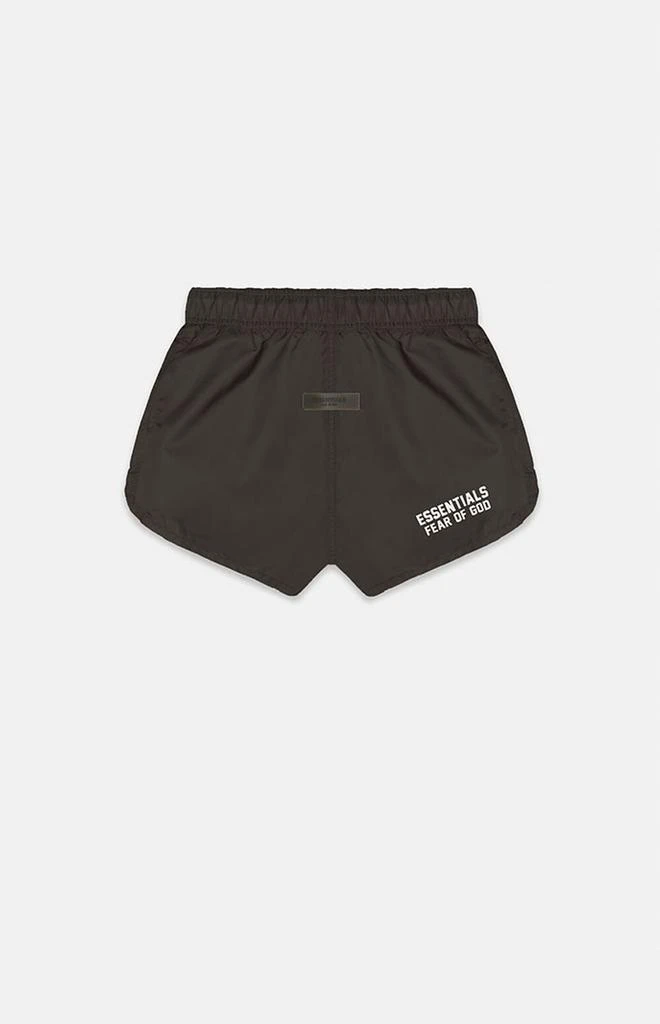 商品Essentials|Off Black Running Shorts,价格¥168,第1张图片