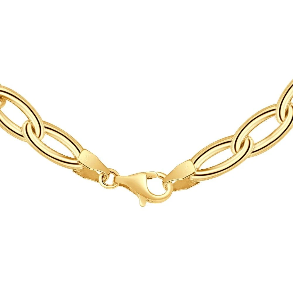 商品Pompeii3|14k Yellow Gold Women's 24" Chain Necklace 32.1 Grams 9.5mm Thick,价格¥24333,第3张图片详细描述