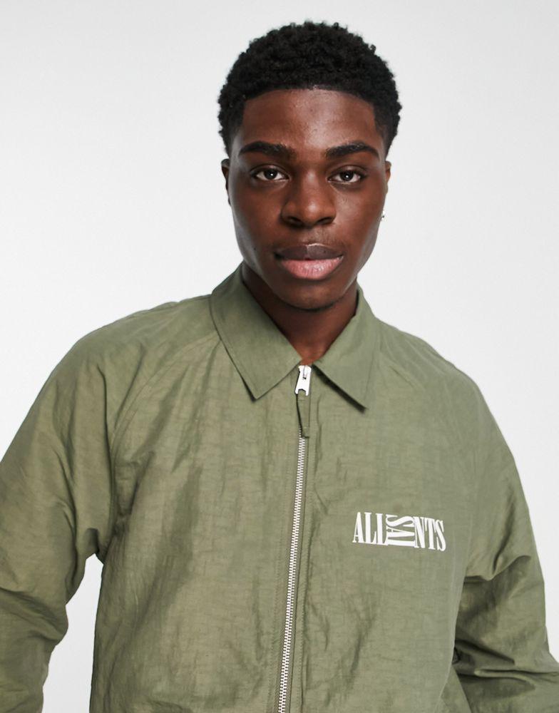 AllSaints jacket in khaki green商品第4张图片规格展示