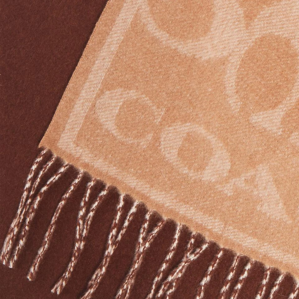 商品Coach|Coach Eve Signature C Reversible Muffler Cashmere-Jacquard Scarf,价格¥2285,第3张图片详细描述