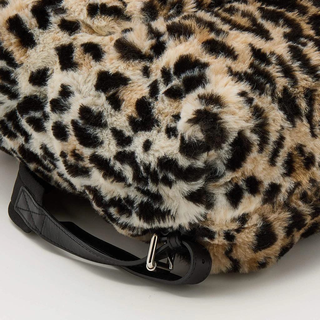 Moschino Multicolor Leopard Print Fur Backpack 商品