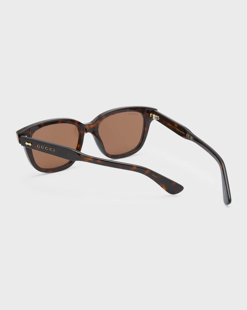 Men's Temple Logo Rectangle Sunglasses 商品