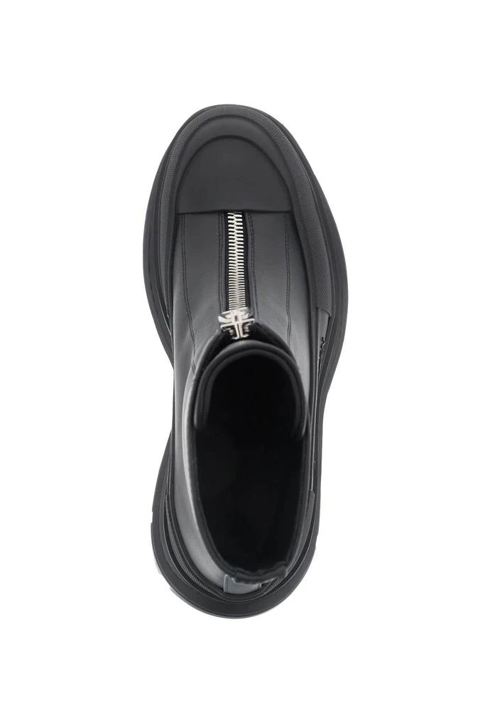 商品Alexander McQueen|Zip Tread Slick ankle boots,价格¥4421,第3张图片详细描述