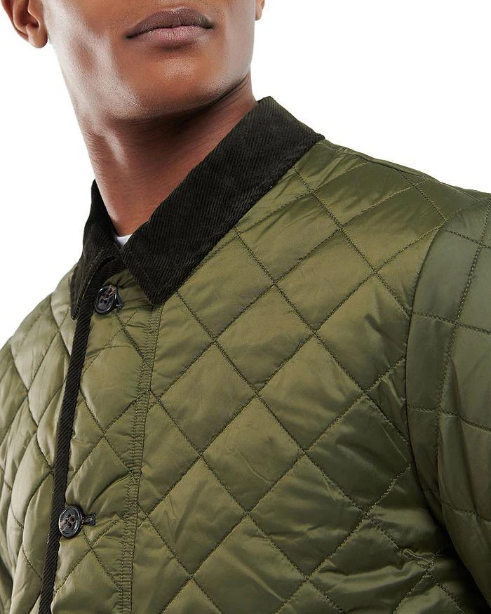 商品Barbour|Winter Liddesdale Box Quilted Full Zip Jacket,价格¥629,第4张图片详细描述