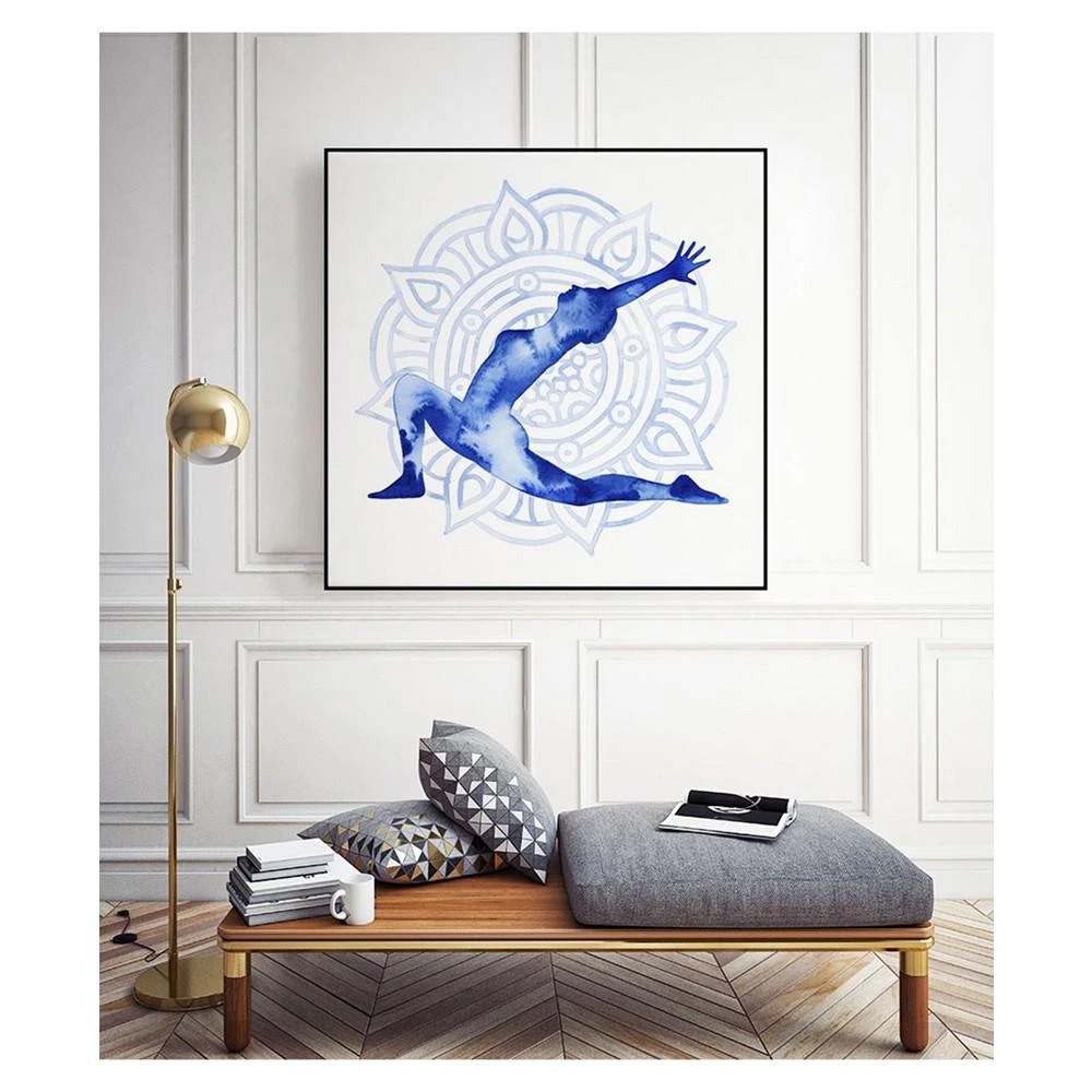 20" x 20" Yoga Flow II Art Block Framed Canvas 商品