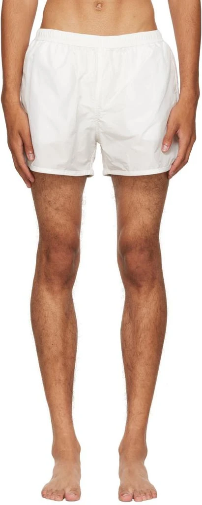 商品AMI|White Ami de Cœur Swim Shorts,价格¥496,第1张图片