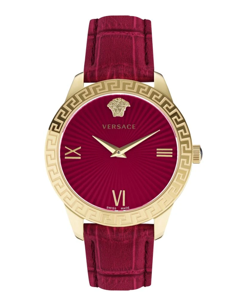 商品Versace|Greca Signature Lady Strap Watch,价格¥3752,第1张图片