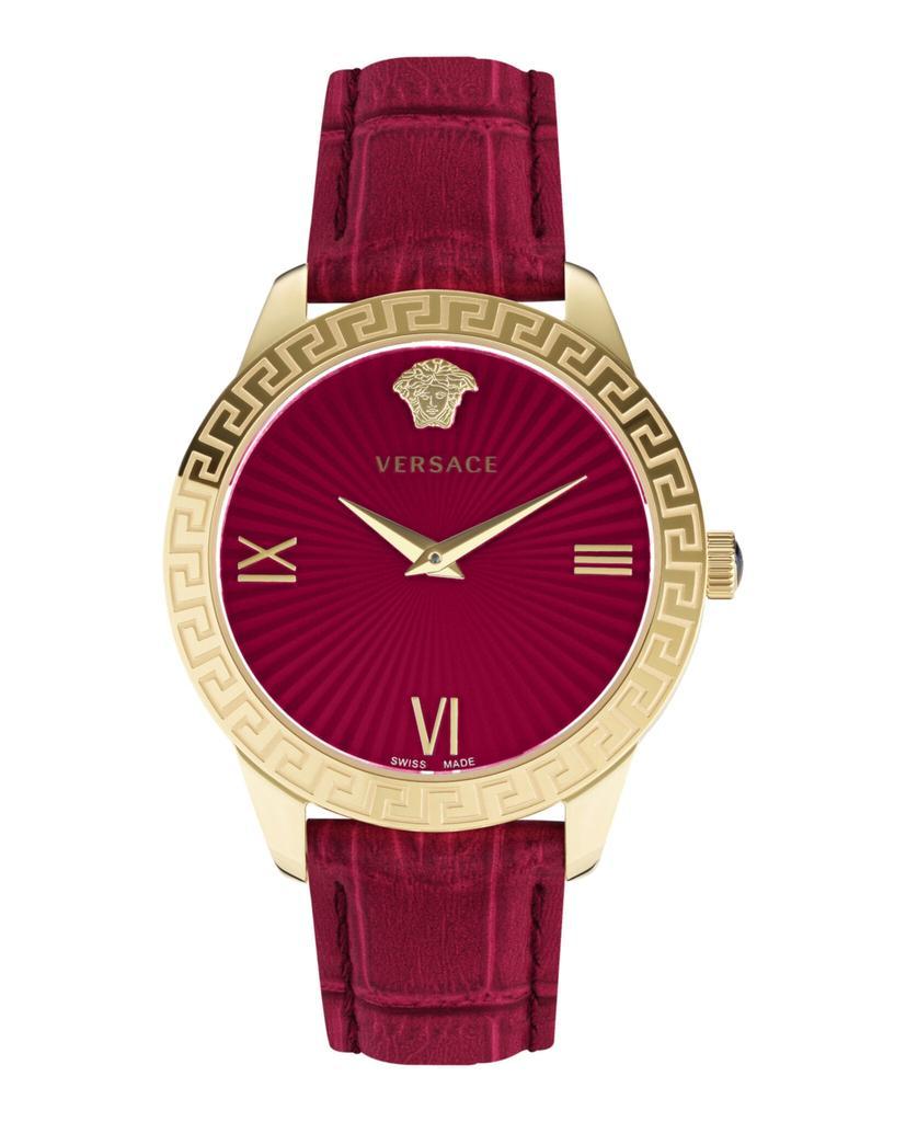 商品Versace|Greca Signature Lady Strap Watch,价格¥3821,第1张图片