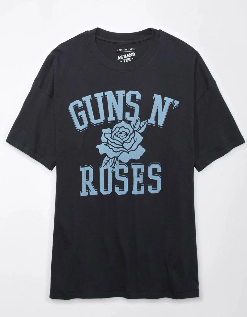 商品AE|AE Oversized Guns N' Roses Graphic Tee,价格¥134,第3张图片详细描述