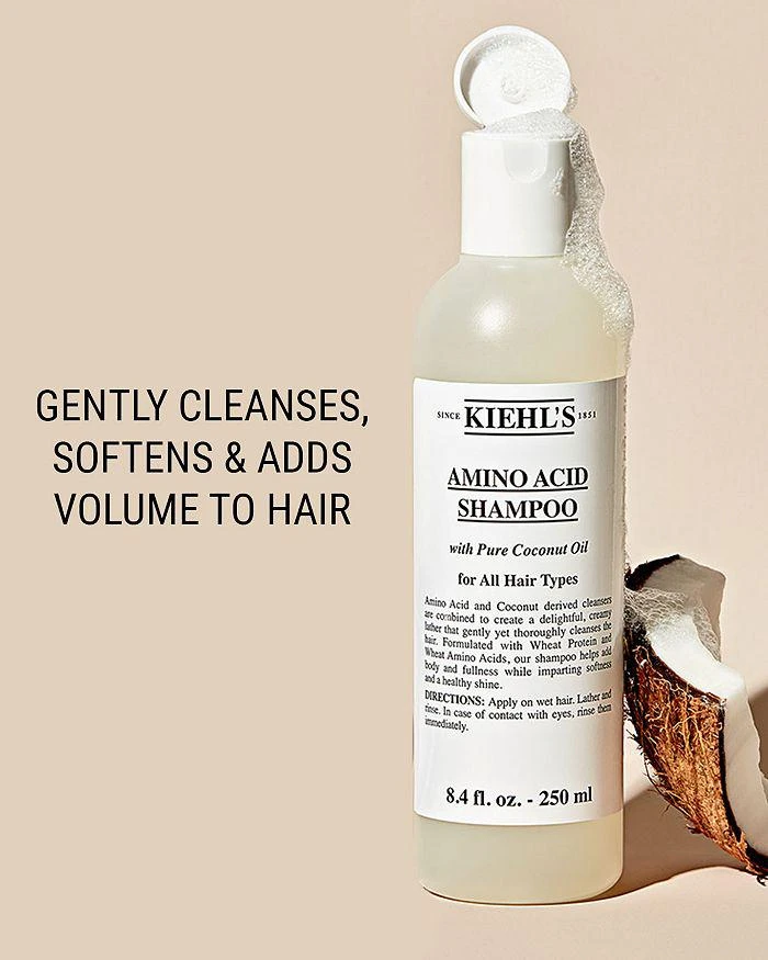 商品Kiehl's|氨基椰香洗发啫喱 250ml,价格¥90-¥495,第2张图片详细描述