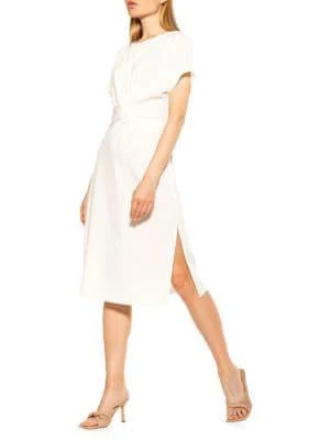 商品ALEXIA ADMOR|Ricki Tie-Waist Sheath Dress,价格¥589,第3张图片详细描述