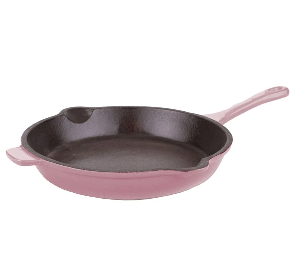 商品BergHOFF|Neo 10" Cast Iron Fry Pan, Pink,价格¥554,第1张图片