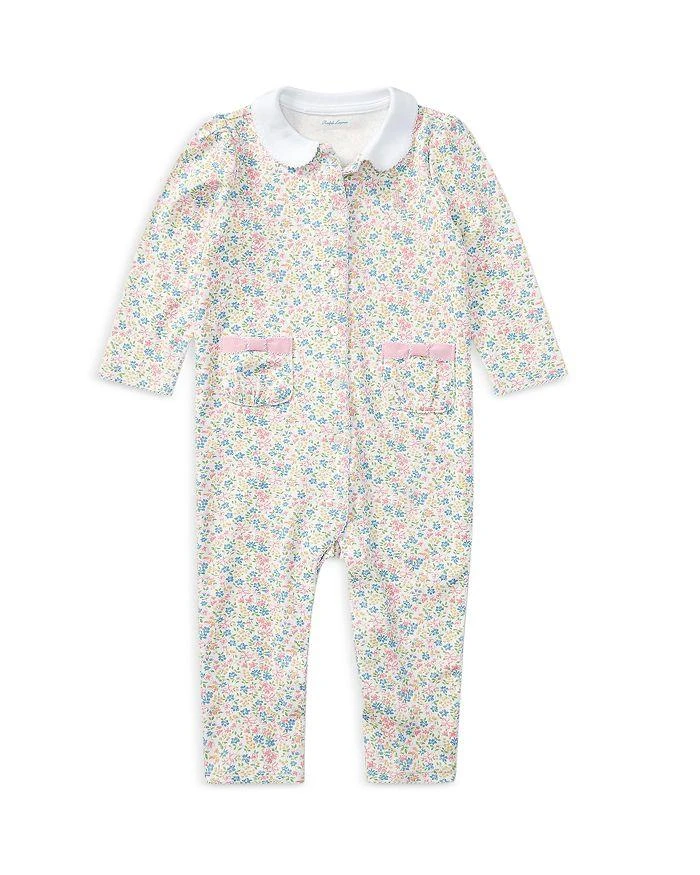 商品Ralph Lauren|女婴Girls' Floral Coverall - Baby,价格¥299,第1张图片详细描述