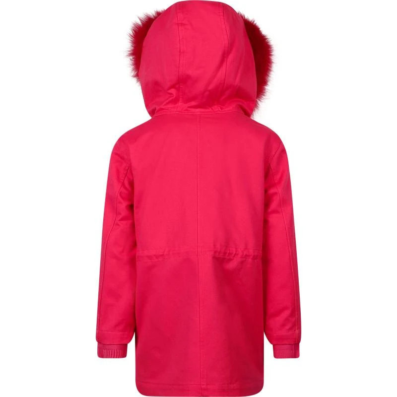 商品Yves Salomon|Fur hoodie jacket in fuchsia,价格¥8470,第2张图片详细描述