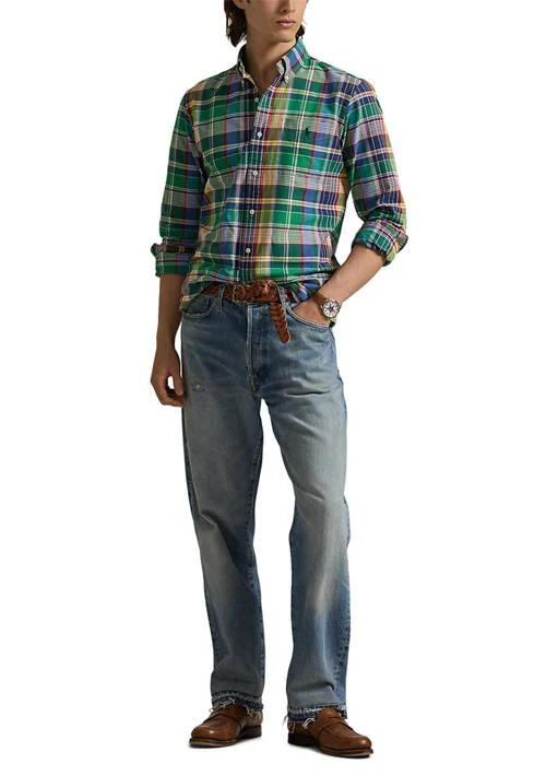 商品Ralph Lauren|Classic Fit Plaid Oxford Shirt,价格¥344,第3张图片详细描述