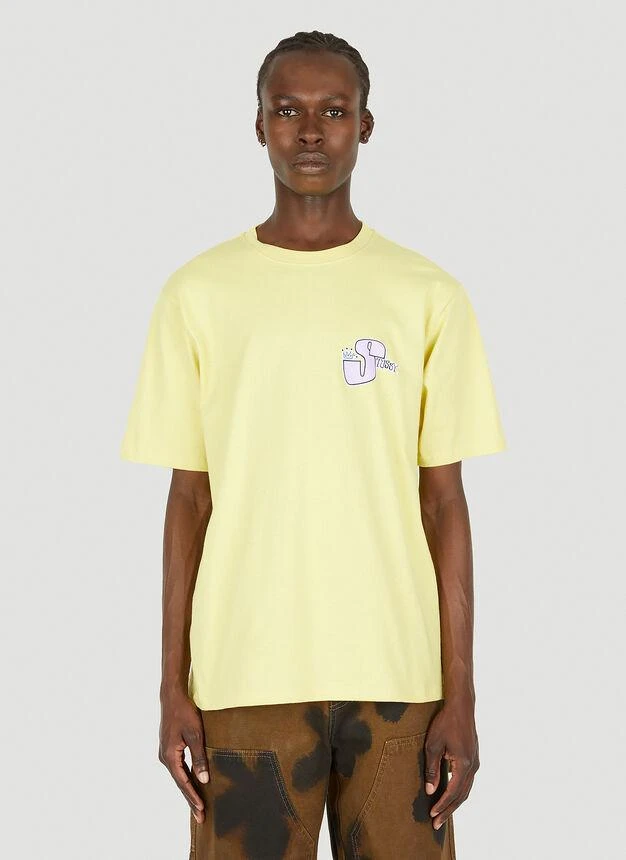 商品STUSSY|Stussy Phat T-Shirt in Yellow,价格¥262,第1张图片