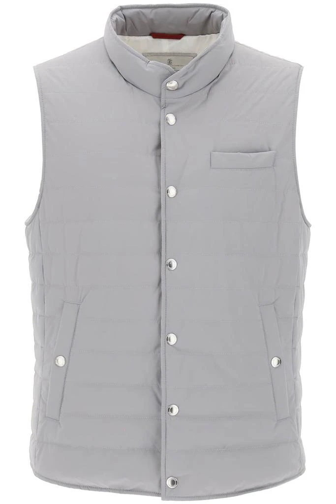 商品Brunello Cucinelli|Lightweight Sleeveless Down Jacket,价格¥9194,第1张图片