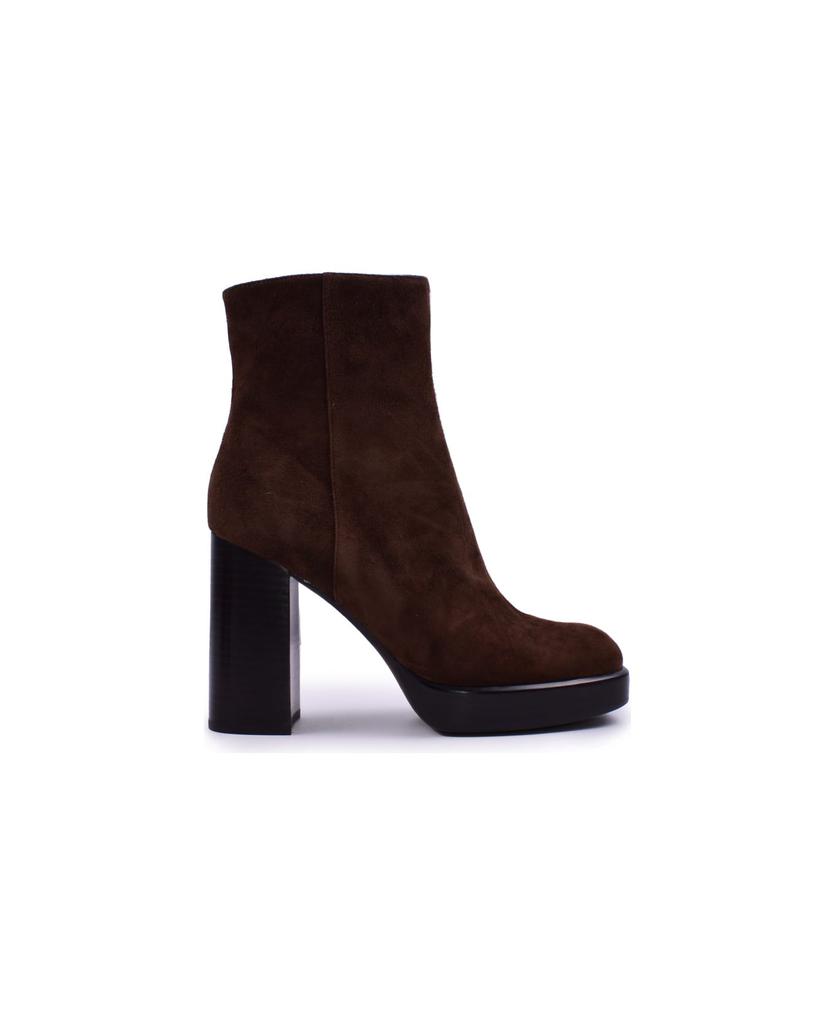 Jeffrey Campbell Womens Sahar Brown Ankle Boots商品第1张图片规格展示
