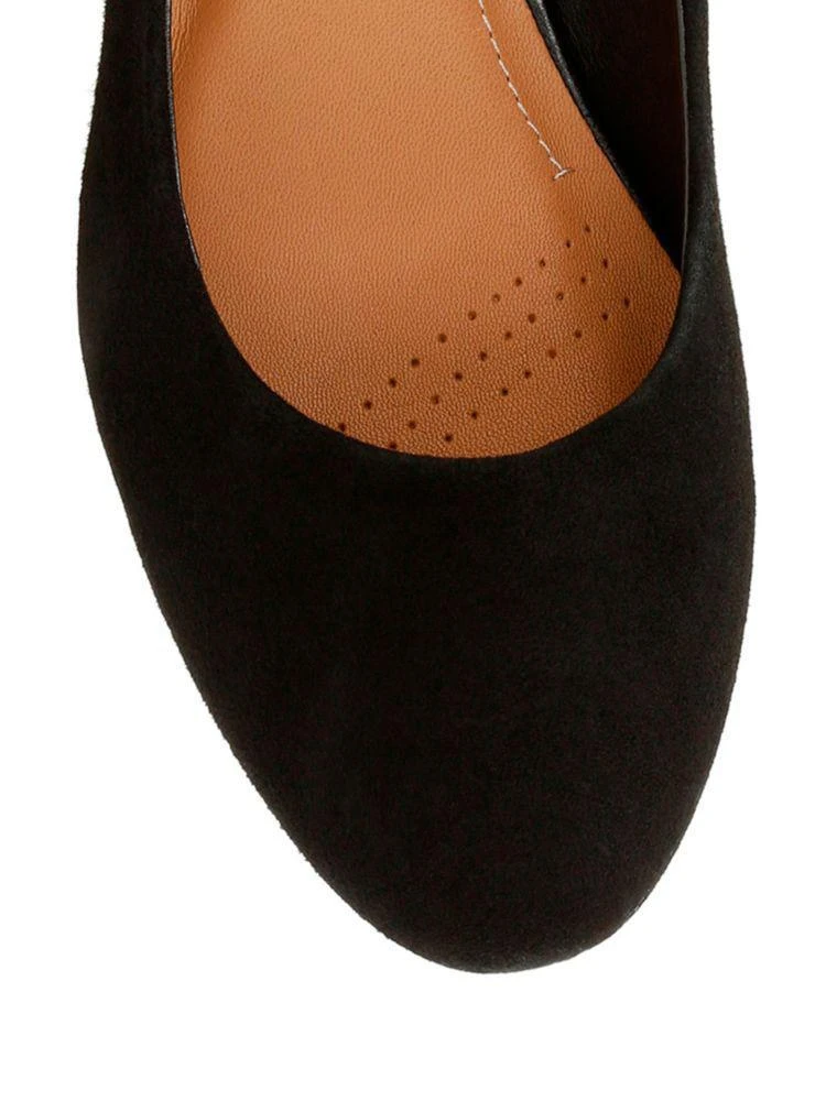商品Clarks|Artisan Vendra Bloom Goat Suede Wedge Pumps,价格¥827,第4张图片详细描述
