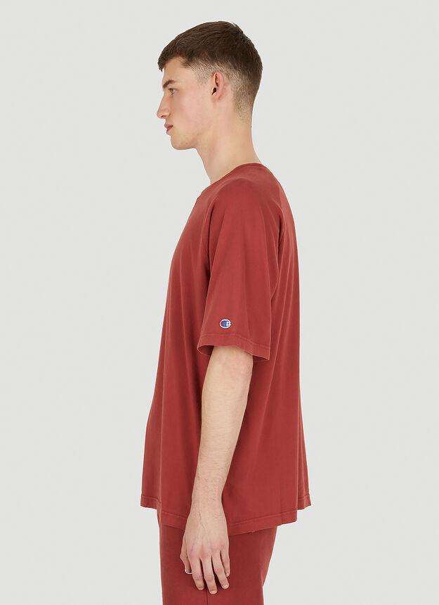 Reverse Weave 1952 T-Shirt in Red商品第3张图片规格展示