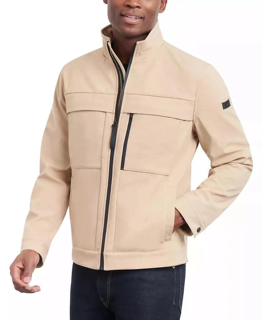 商品Michael Kors|Men's Dressy Full-Zip Soft Shell Jacket,价格¥449,第3张图片详细描述