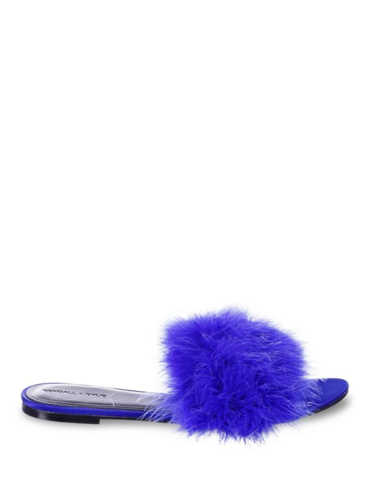 商品Kendall + Kylie|Chloe 2 Feather Slides,价格¥376,第5张图片详细描述