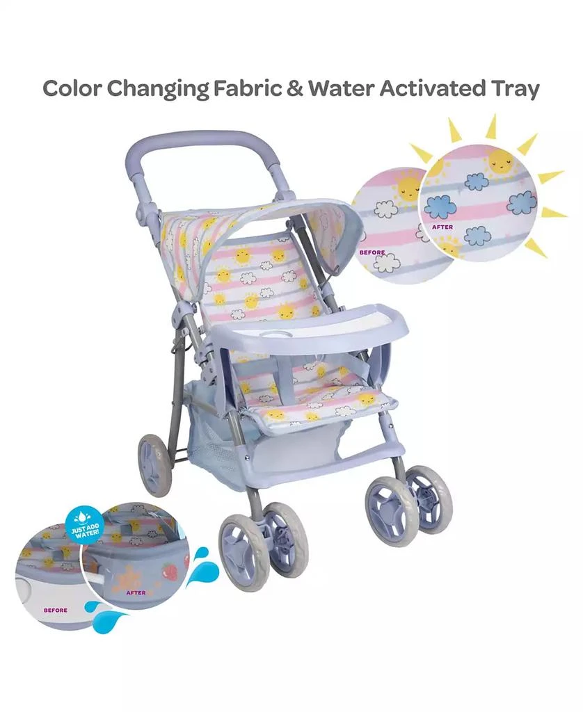 商品Adora|Sunny Days Snack N Go Shade Doll Stroller,价格¥561,第1张图片