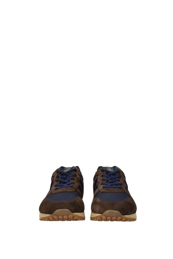 商品hogan|Sneakers h383 Fabric Brown Blue,价格¥1131,第3张图片详细描述