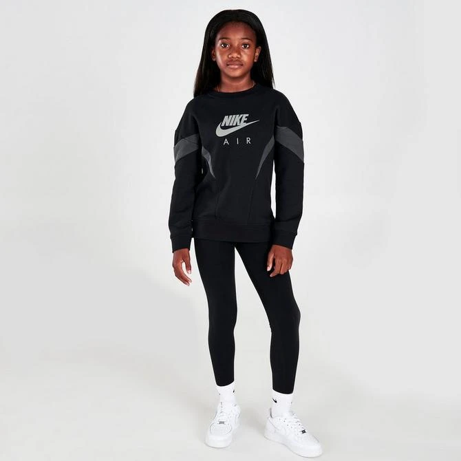 商品NIKE|Girls' Nike Air Boyfriend Crewneck Sweatshirt,价格¥371,第2张图片详细描述