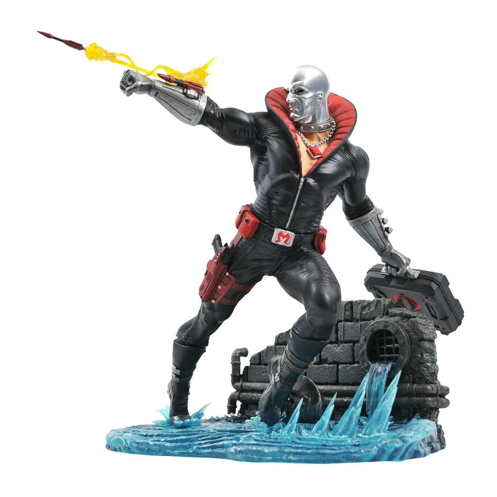 商品Diamond Select|Diamond Select G.I. Joe: A Real American Hero Gallery PVC Figure - Destro,价格¥169,第3张图片详细描述