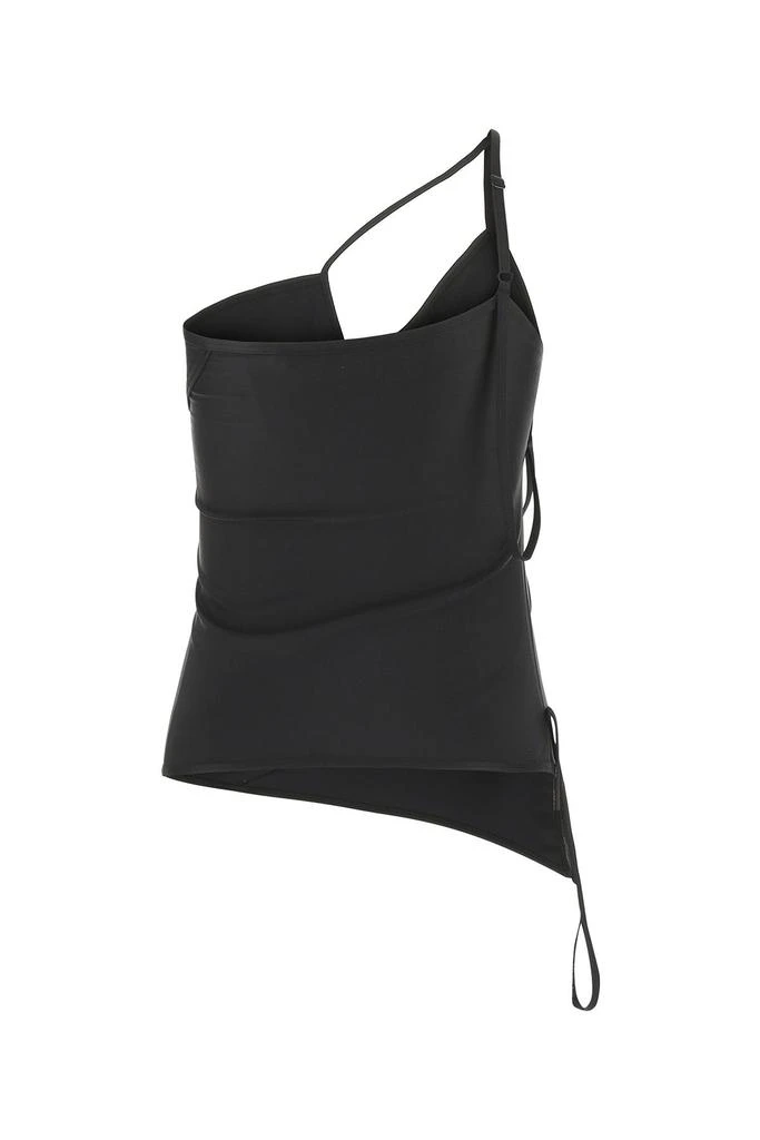 商品Balenciaga|Black stretch nylon top,价格¥4180,第1张图片