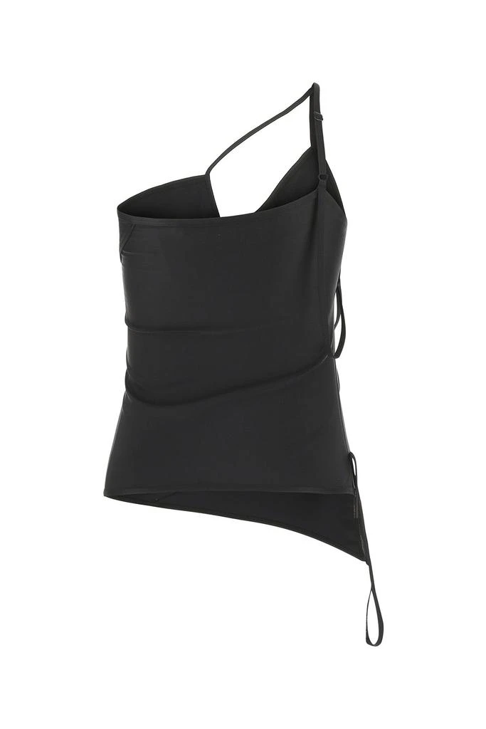 商品Balenciaga|Black stretch nylon top,价格¥4346,第1张图片