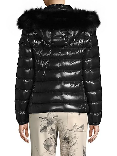 商品Moncler|Badyfur Fur-Trim Puffer Jacket,价格¥14885,第4张图片详细描述