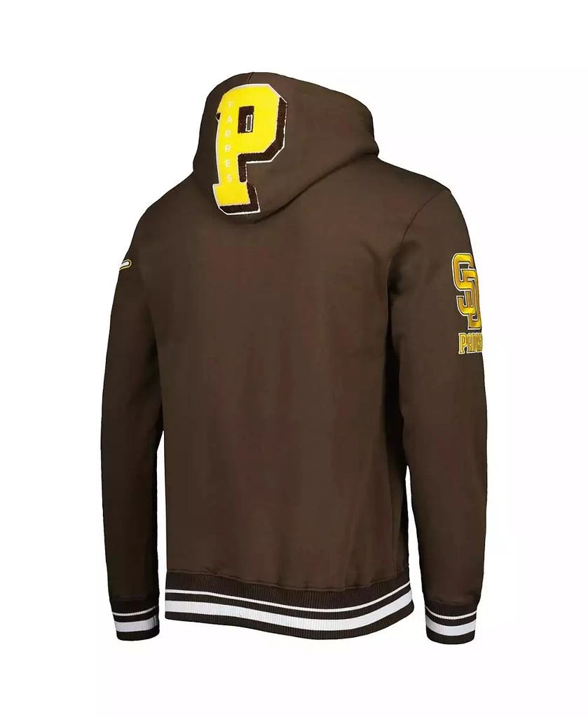 商品Pro Standard|Men's Brown San Diego Padres Mash Up Logo Pullover Hoodie,价格¥674,第3张图片详细描述