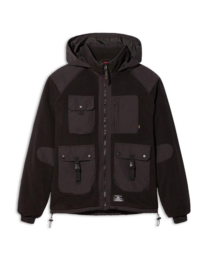 商品Alpha Industries|Hooded Mixed Media Jacket,价格¥1472,第3张图片详细描述