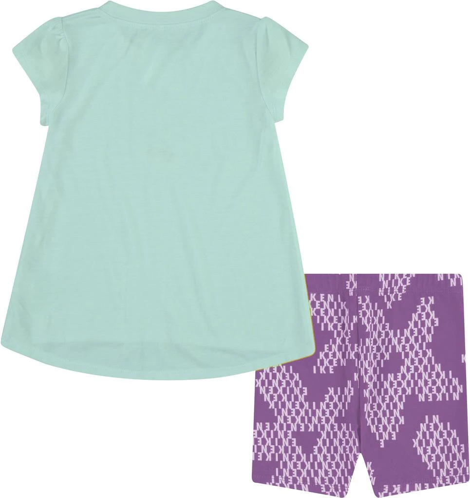 商品NIKE|Nike Toddler Sport Daisy Bike Shorts Set,价格¥164,第2张图片详细描述