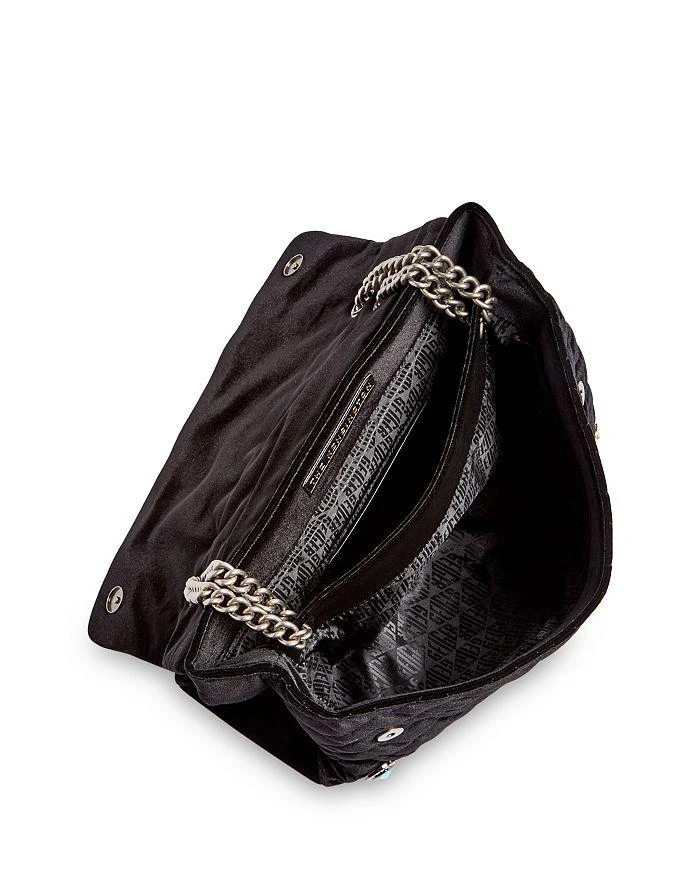 商品Kurt Geiger|Kensington XXL Embellished Velvet Shoulder Bag,价格¥1704,第3张图片详细描述