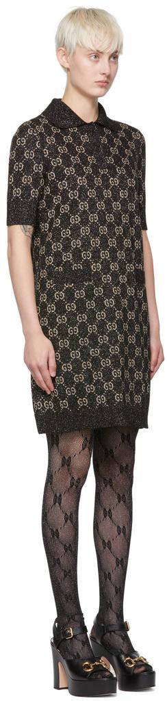 商品Gucci|黑色棉质连衣裙,价格¥15794,第4张图片详细描述