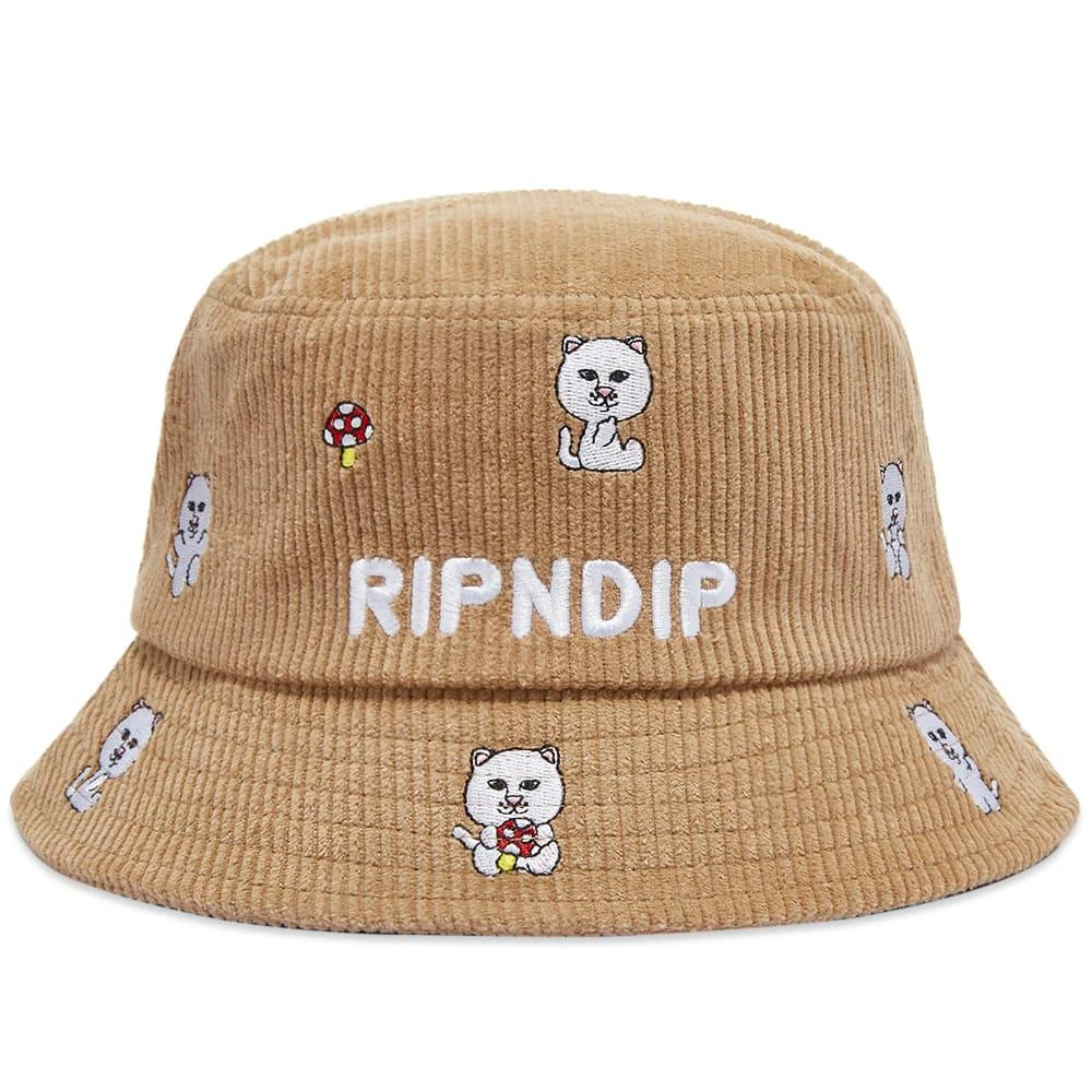 商品RIPNDIP|RIPNDIP Corduroy Bucket Hat,价格¥239,第1张图片
