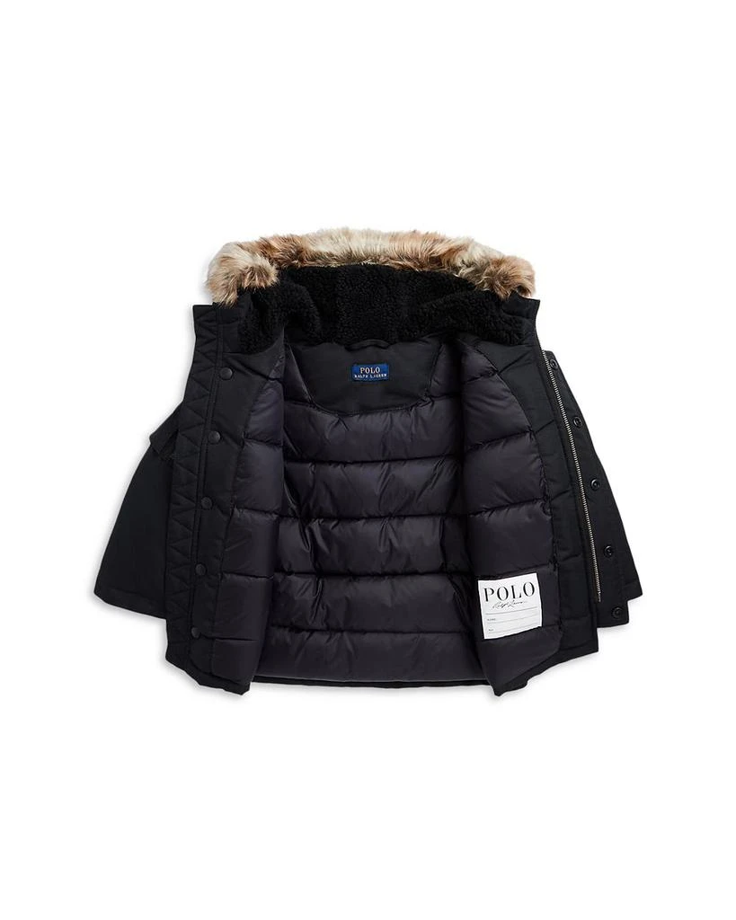 商品Ralph Lauren|Boys' Water Resistant Down Parka - Little Kid, Big Kid,价格¥538,第4张图片详细描述