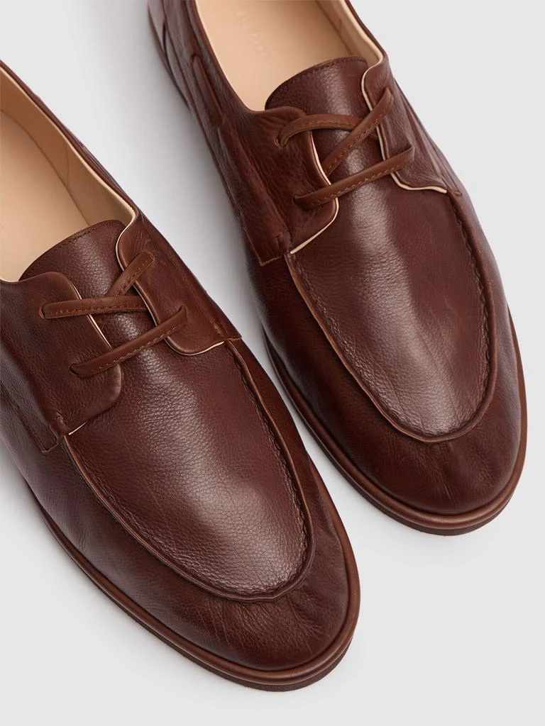 商品AURALEE|Soft Leather Boat Shoes,价格¥8354,第3张图片详细描述