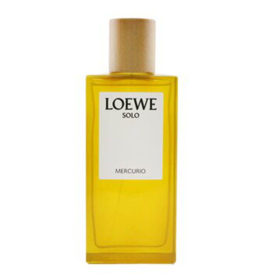 Loewe Mens Solo Mercurio EDP Spray 3.4 oz Fragrances 8426017072069商品第1张图片规格展示