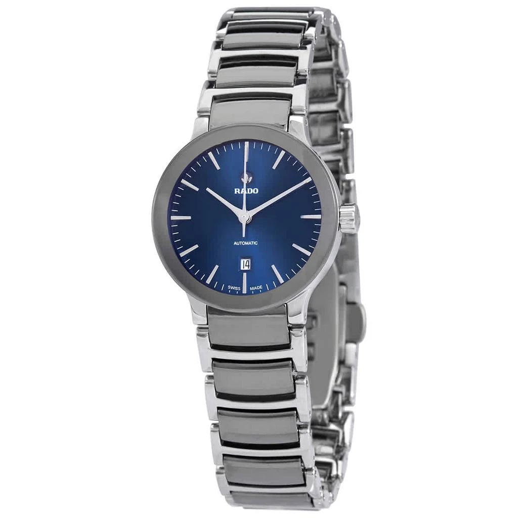 商品Rado|Rado Centrix Automatic Blue Dial Ladies Watch R30011202,价格¥9293,第1张图片