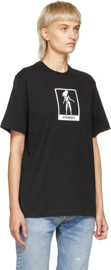 商品Vetements|Black Virgo Horoscope T-Shirt,价格¥1199,第4张图片详细描述