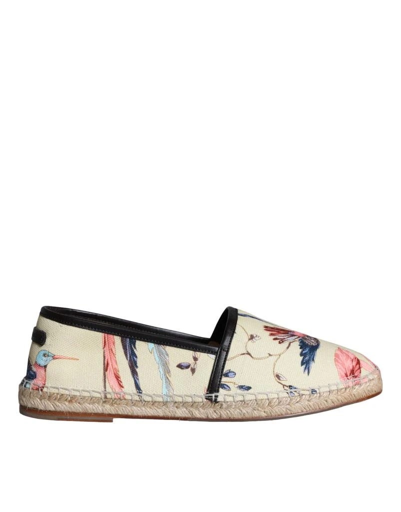 商品Dolce & Gabbana|Floral Canvas Espadrilles Slip On Men's Shoes,价格¥2097,第1张图片