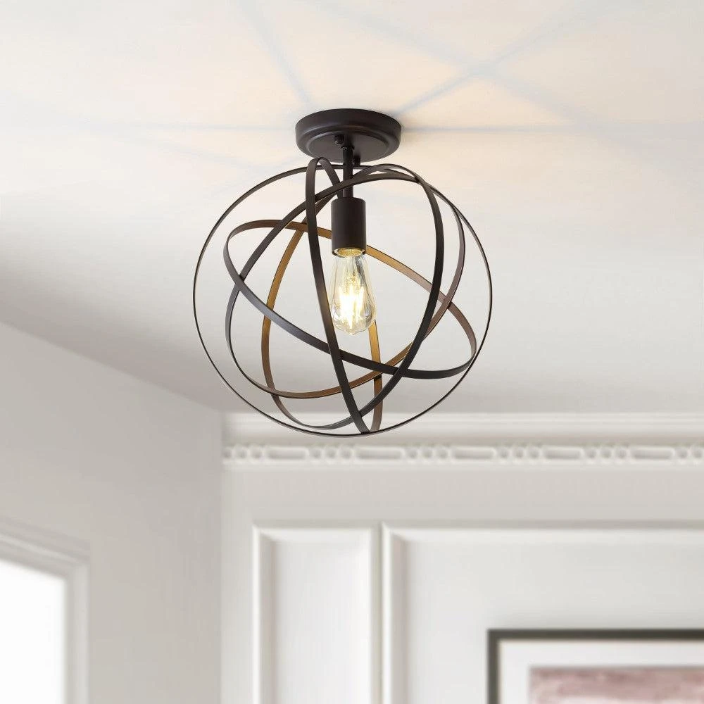 Alma 13" Metal LED Flush Mount 商品
