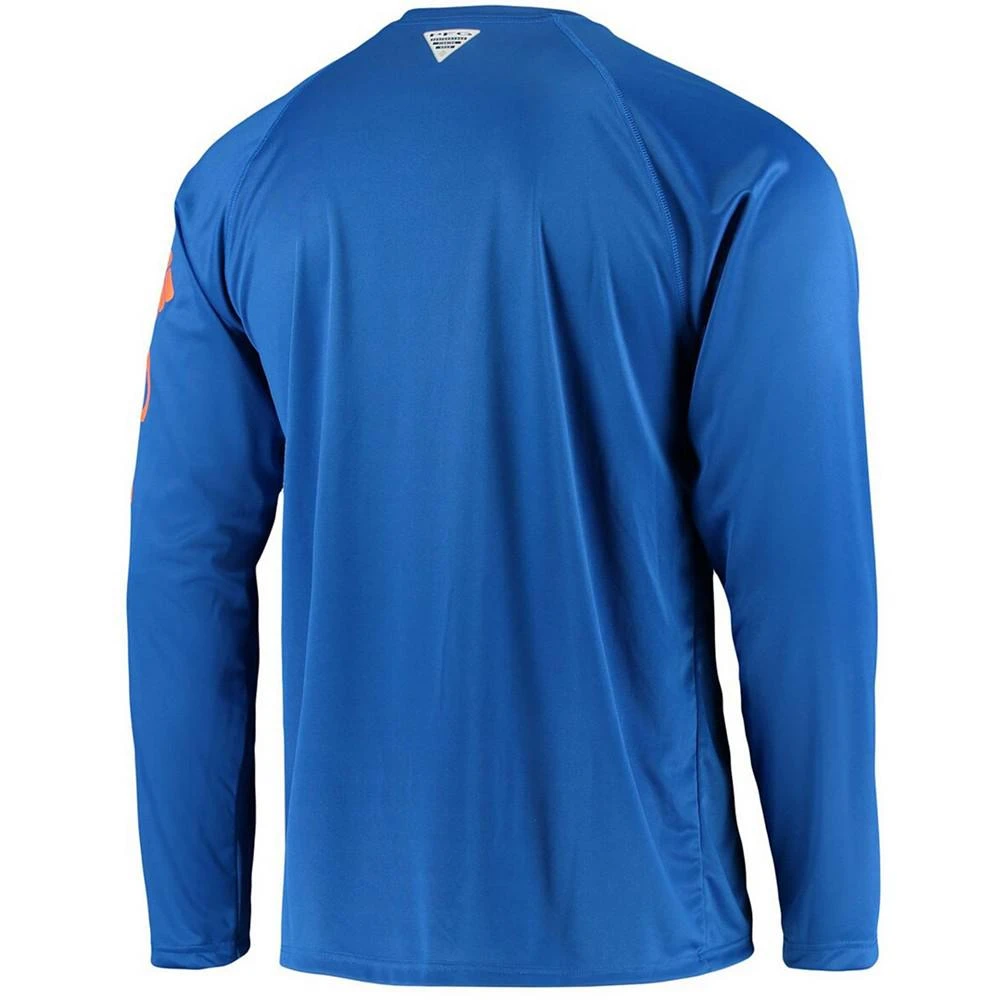 商品Columbia|Men's PFG Royal Florida Gators Terminal Tackle Omni-Shade Long Sleeve T-shirt,价格¥266,第3张图片详细描述