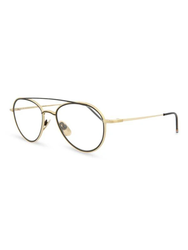 商品Thom Browne|53MM Aviator Eyeglasses,价格¥2247,第2张图片详细描述