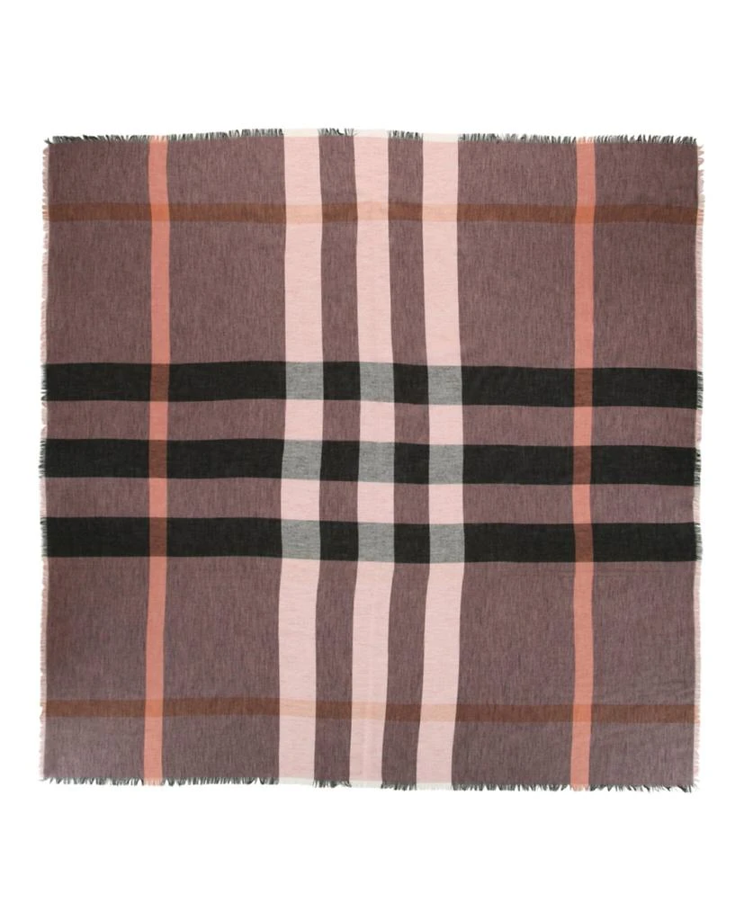 商品Burberry|Mega Check Wool Scarf,价格¥1786,第1张图片