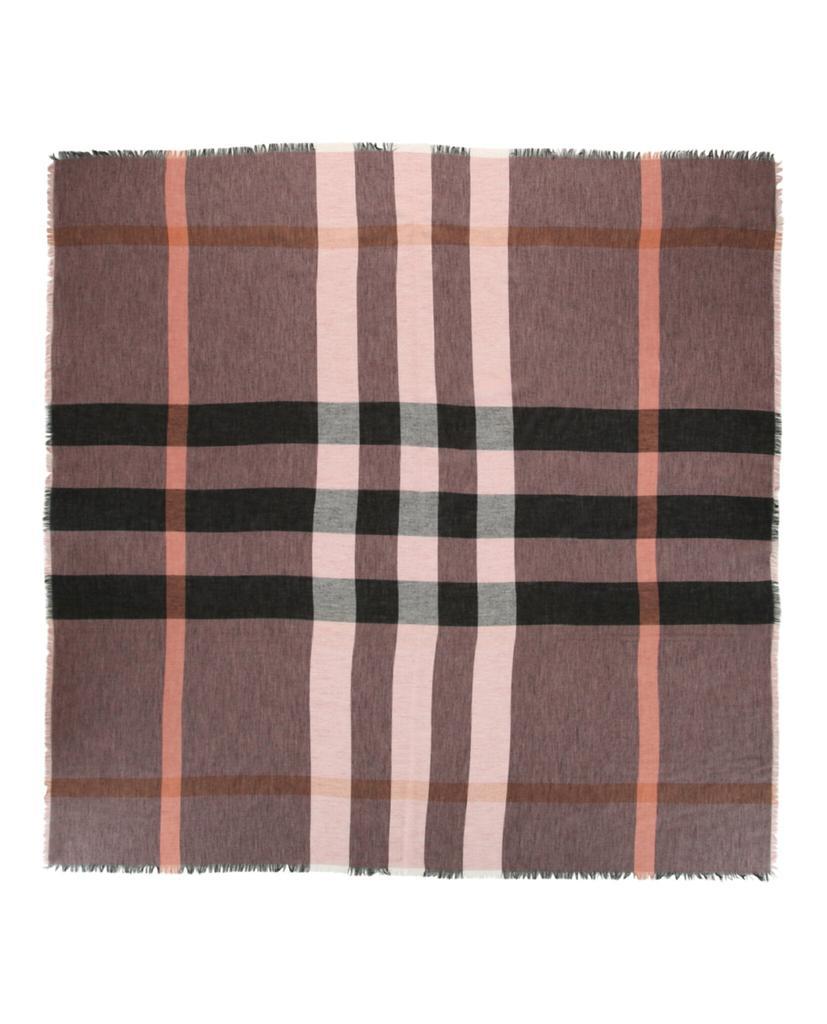 商品Burberry|Mega Check Wool Scarf,价格¥1761,第1张图片